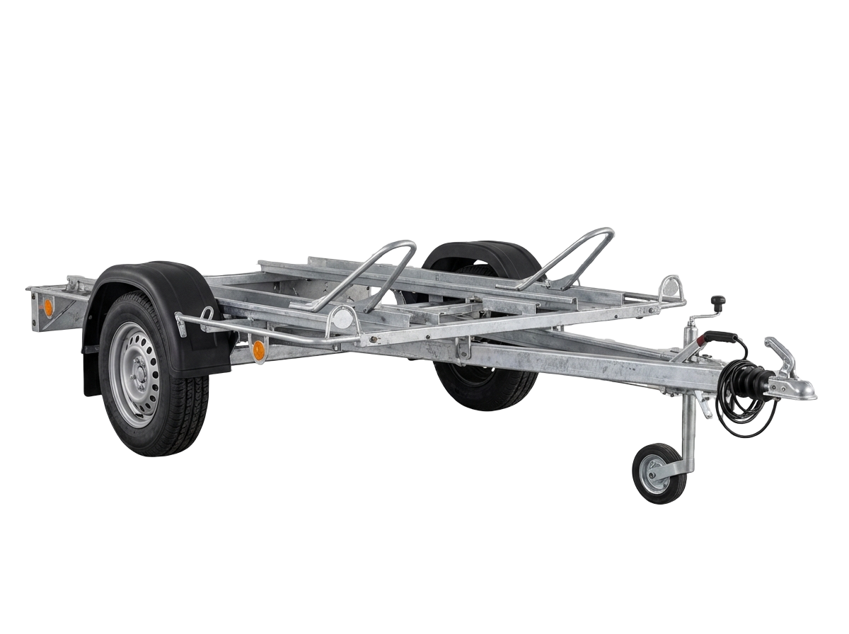 Přívěs na 2x moto (600kg náklad) | SPZ: 9C9 4375