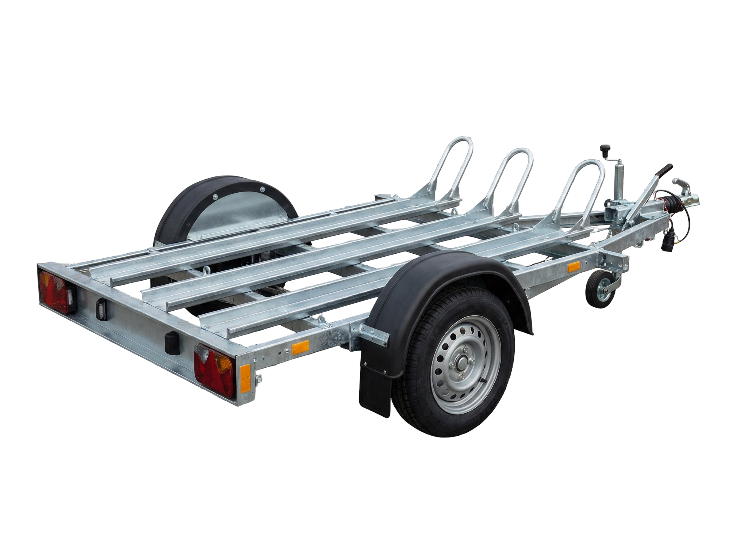 Přívěs na 3 motorky (600kg náklad) | SPZ: 1CD 3149