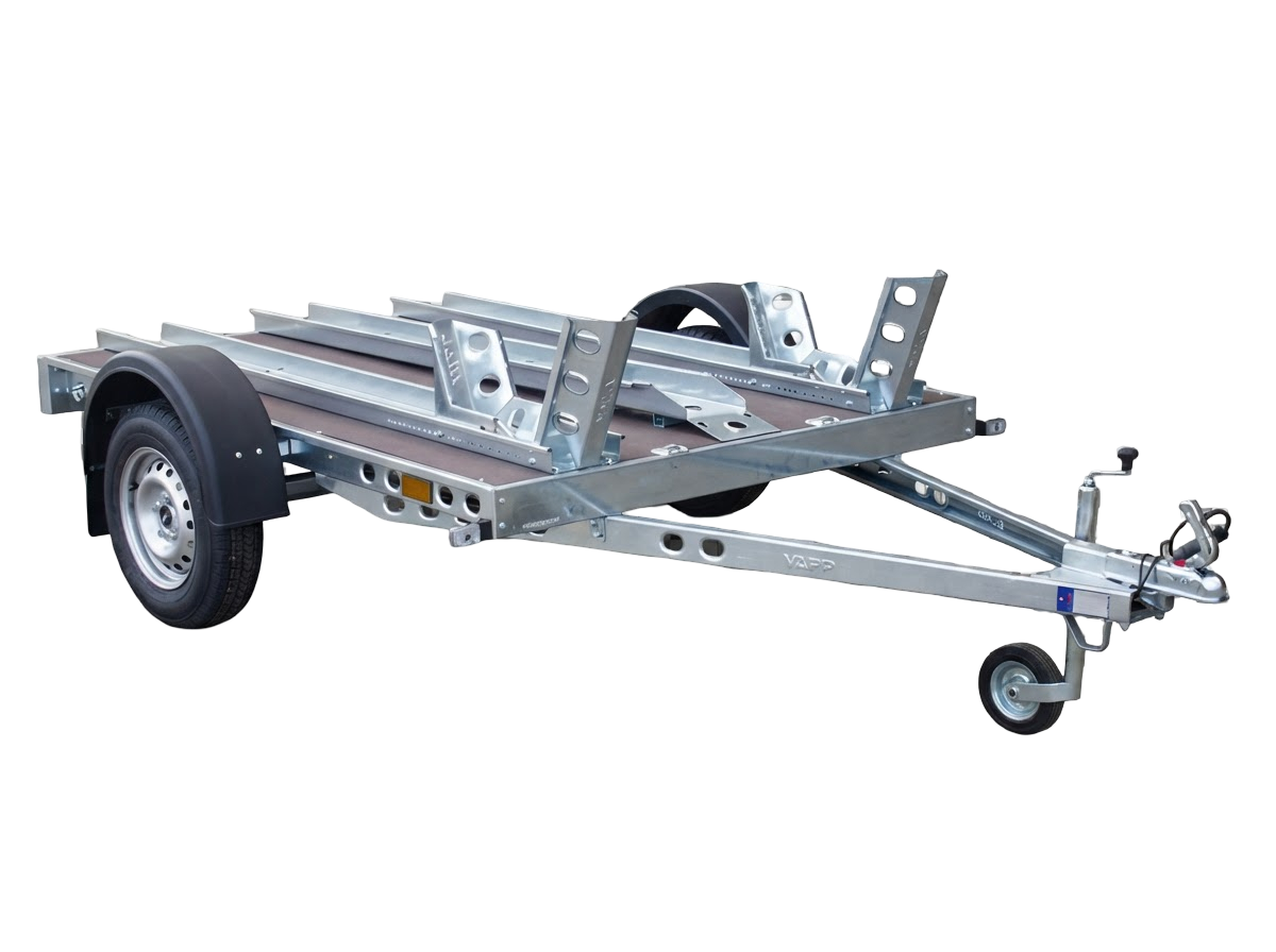 Přívěs na 2x moto (600kg náklad) | SPZ: 5P2 3889