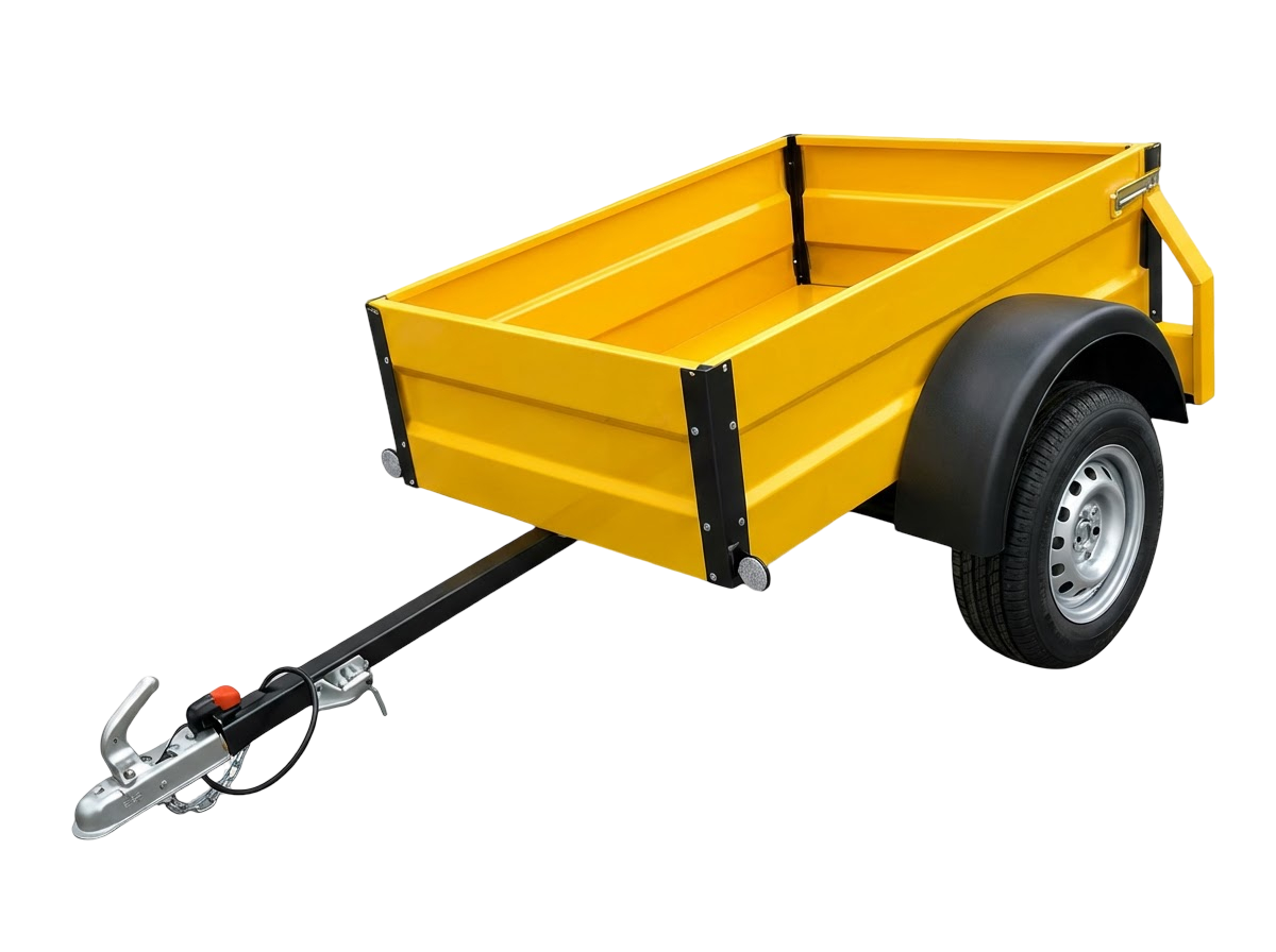 Přívěs 1.2x0.8m (370 kg náklad) | SPZ: 9C4 5418